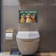 thumbnail image 5 of Letrero decorativo de metal vintage con texto "Are You Pooping" de Golden Retriever para pared de baño, 8 x 12 pulgadas, 5 of 9