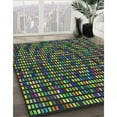 thumbnail image 2 of Ahgly Company Indoor Square Patterned Green Novelty Area Rugs, 6' Square, 2 of 6