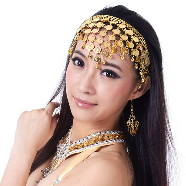 Diadema para Danza del Vientre Macarena Oro Aleación