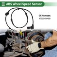 thumbnail image 2 of Sensor de velocidad de rueda ABS Unique Bargains Sensor ABS Sistema de frenos antibloqueo para Nissan Sentra 2002-2006 No.479104M460 Frontal Derecho, 2 of 7
