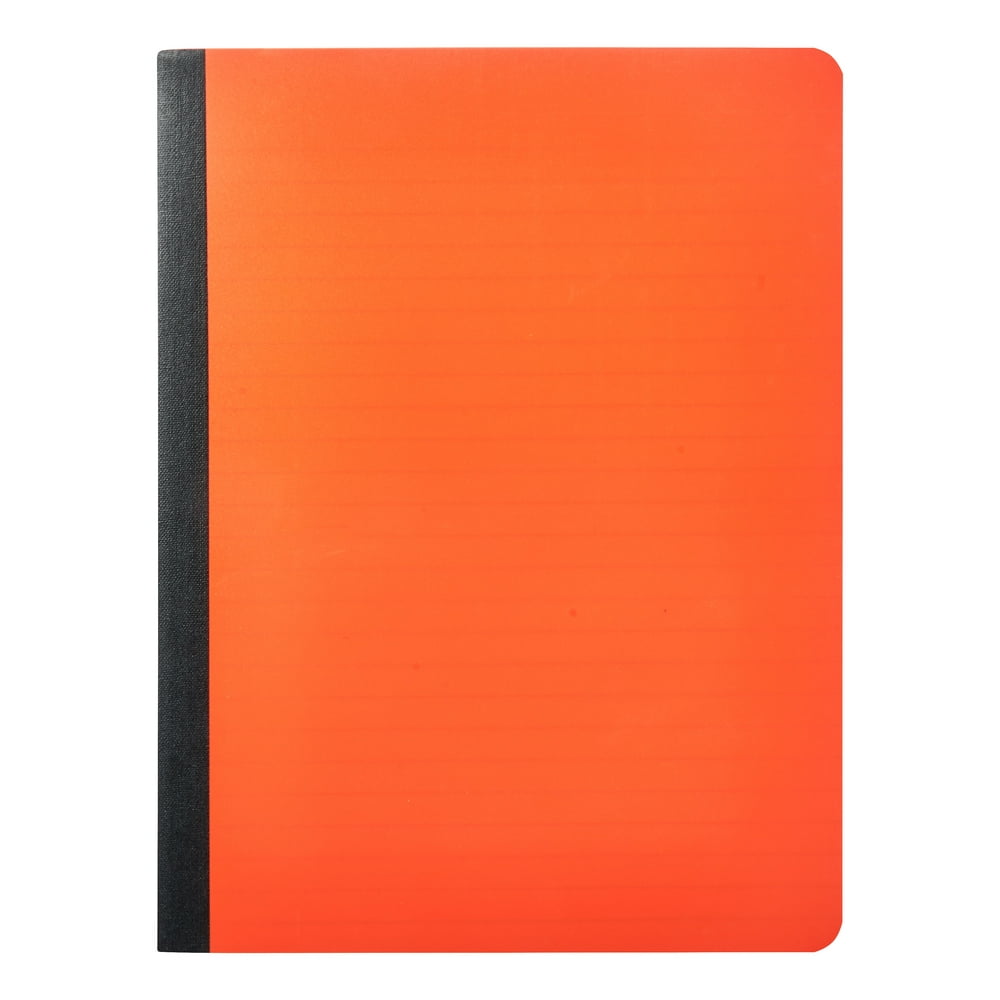 Pen + Gear Poly Composition Book, Wide Ruled, 80 Sheets, Orange ...