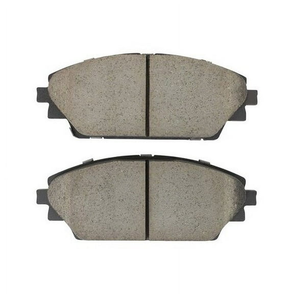 Mpa Electrical 1003-1728C Quality Built Black Series Ceramic Brake Pads W/