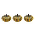 thumbnail image 3 of Matsuzay Luz hueca de calabaza de Halloween para decoración ecológica Clásico fuera de arriba Multifuncional Oro Type1 NO1, 3 of 6