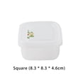 thumbnail image 3 of Toystoory Caja de almacenamiento para refrigerador, latas transparentes para frutas y verduras, cajas de arroz para conservación, albóndigas, Almacenamiento y organización del hogar (8.3*8.3*4.6 cm), 3 of 6