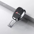 thumbnail image 5 of For Infiniti Q50S Car Seat Belt Locker Carabiner Lychee grain Extender Insurance Belt Insert Buckle, 5 of 7