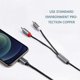 thumbnail image 4 of Audio Adapter Cable Phone To Rca Lotus Cable Speaker Audio Amplifier Link Audio Cable For Apple Iphone Lightning, 4 of 5