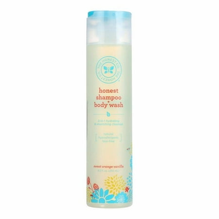 The Honest Company Shampoo And Body Wash - Sweet Orange Vanilla - 10 Fl