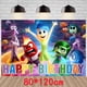 thumbnail image 4 of Kit de vajilla con temática de dibujos animados para decoración de fiestas de cumpleaños de Inside Out 2, globos, alegría y tristeza, suministros para niños, niños y niñas, juguetes de regalo, 4 of 5