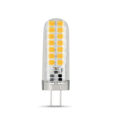Feit Electric T4 G4 Bi-Pin Base Landscape 12-Volt LED Light Bulb Bright White