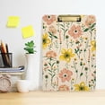 thumbnail image 6 of Coolnut Wildflowers Clipboard A4 Standard Size Decorative Clipboard with Low Profile Metal Clip for Students Men Women Classroom and Office Gifts, 6 of 7