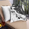 thumbnail image 1 of Ahgly Company Abstract Paint Splatter Oreiller de Jet Extérieur 18 Pouces par 18 Pouces, 1 of 6
