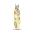 thumbnail image 3 of Bague de Fiançailles en Or Jaune avec Diamant 1 Ct 14 K, 3 of 4
