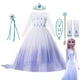 thumbnail image 2 of Disney Frozen Princess Elsa Dresses For Girls Costume Kid Cosplay Snow Queen Fantasia Mesh Clothes Carnival Birthday Party Dress9-10T(tag 150) Gao Jinjia LED, 2 of 2