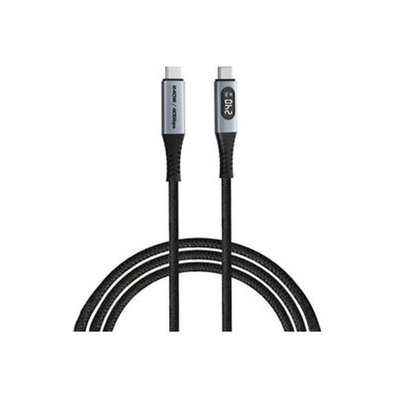 Verbatim 31849 Sync & Charge Usb C To Usb C 240w 40 Gbps Display 120cm