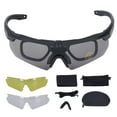 thumbnail image 1 of FYBTO Lunettes de Sport Cyclisme Extérieur avec Lentilles Interchangeables Transparentes Jaunes-090405, 1 of 5