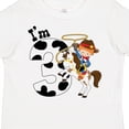 thumbnail image 4 of Inktastic I'm Three-cowboy Riding Horse Birthday Boys Toddler T-Shirt, 4 of 5