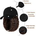 thumbnail image 5 of Moldeador de donas para cabello estilo anillo extra para niños, 2 piezas, moño para cabello corto y fino (2,5 pulgadas, marrón), 5 of 5