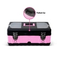 thumbnail image 4 of Caja de herramientas Pink Power Pink 18 pequeña de metal y plástico para mujer, 4 of 6