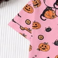 thumbnail image 6 of OOOUM Girls Button Down Loungewear Set Kids Short Sleeve Shorts Lounge Set Toddler Holiday Two Piece Outfits 4-5 Years, 6 of 9