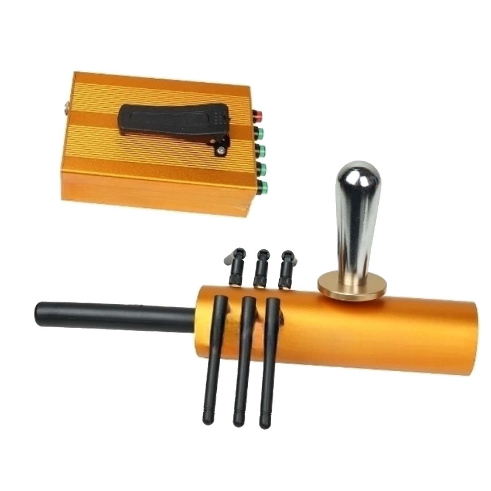 Wzmzjy Metal Detector, Underground Metal Detector, Portable Rechargeable Treasure , for
