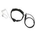 thumbnail image 4 of Auriculares de Micrófono de la Garganta, Vibracia de la Garganta Negra Micrófono Telescópico Ergonomics Diseño Fácil de Instalar el Tapón para la Oreja de Silicona para, 4 of 7