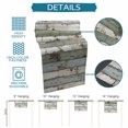 thumbnail image 6 of Sage Green Blue Table Runner 72 Inches, Vintage Shabby Farmhouse Wooden Bed Runner Dresser Scarves Tabletop for Indoor Outdoor Parties/Ceremony/Banquet, 14" x 72", 6 of 9