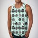 thumbnail image 1 of Camiseta sin mangas de cuello redondo para hombre, ropa de ocio, fitness, para el hogar, pijama, camiseta con estampado a color, blusa deportiva de poliéster para hombre, 1 of 4
