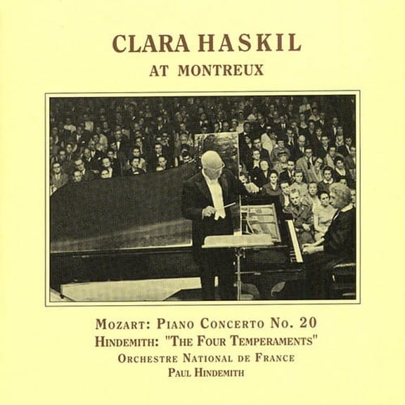 Mozart / Hindemith / Haskil - Clara Haskil at Montreux - Music & Performance - CD