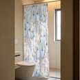 thumbnail image 5 of Thanksgiving Fall Harvest Shower Curtain Set, 72" x 72" Waterproof Polyester Bathroom Curtain with 12 Hooks, Rustic Farmhouse Blue Pumpkin Vintage Home Decor for Restroom, 5 of 7