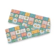thumbnail image 7 of Yayeee Table Runner 70 inches Long Home Kitchen Dinning Party Decoration, Daisy Mosaic, 7 of 7
