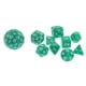 thumbnail image 3 of 10 dados multicara D4 D6 D8 D10 D12 D20 D24 D30 D60 Set Dungeons D&amp;D RPG Verde, 3 of 9