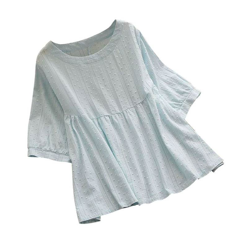 Loose on sale cotton tops