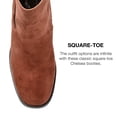 thumbnail image 3 of Journee Collection Womens Kaydia Square Toe Stacked High Ankle Booties, 3 of 6