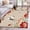 Beige, variant on Round Rugs 5 Ft, Black Crane Non Slip Area Rugs for Kitchen Bedroom Entryway, Vintage Red Teal Spring Floral Botanical Washable Carpet Runner Rug Floor Mats for Bedroom Home Decor