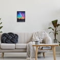 thumbnail image 3 of Stupell Industries Vivid Nebula Landscape Nature Painting Black Framed Art Print Wall Art, 11 x 14, 3 of 9