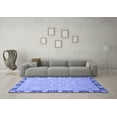 thumbnail image 3 of Ahgly Company Indoor Rectangle Oriental Blue Traditional Area Rugs, 5' x 8', 3 of 4