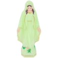 thumbnail image 4 of Desktop Plastic Statue Virgin Statue Religious Style Porch Durable Design Light Green 1Pack, 4 of 5