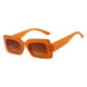 thumbnail image 2 of Gafas de sol rectangulares Yuyangstore para mujer Naranja, 2 of 8