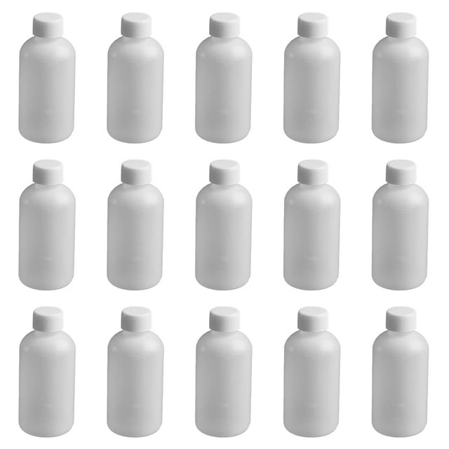 KAKOWELY 15PCS Chemical Reagent Bottle Professional Sample Sealing Reagent Bottle,5.39X"X2.36"X2.36"