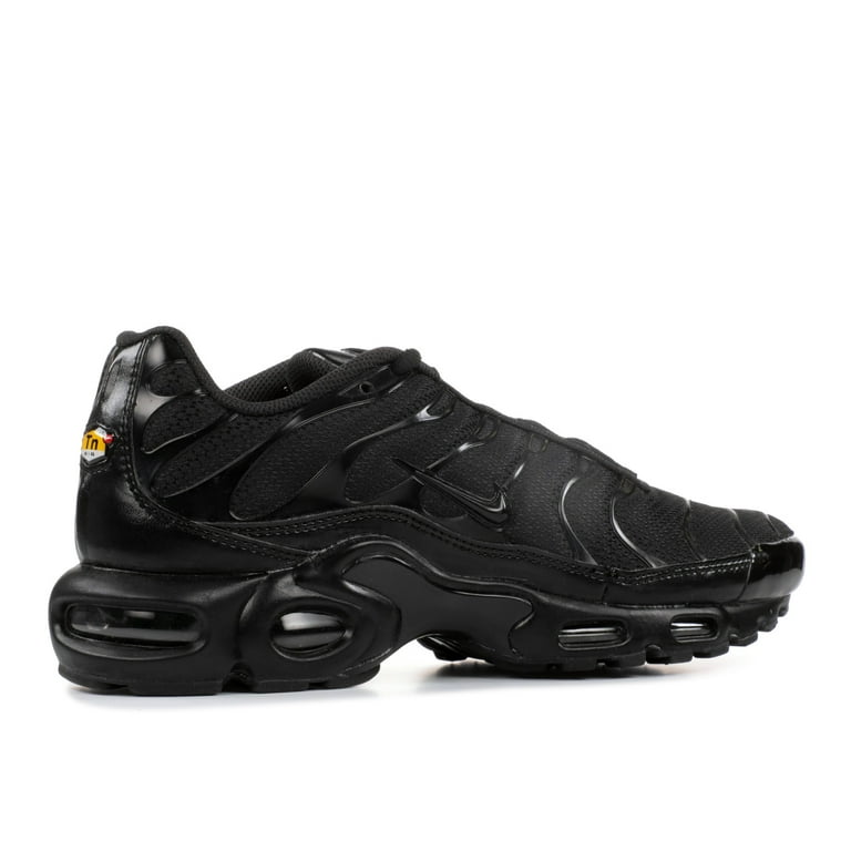 Men's Nike Air Max Plus Black/Black-Black (604133 050) - Walmart.com