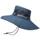 thumbnail image 1 of Sombrero para el sol anti-uv transpirable para hombres y mujeres, protector solar de verano para exteriores con ala grande, gris oscuro, 1 of 5