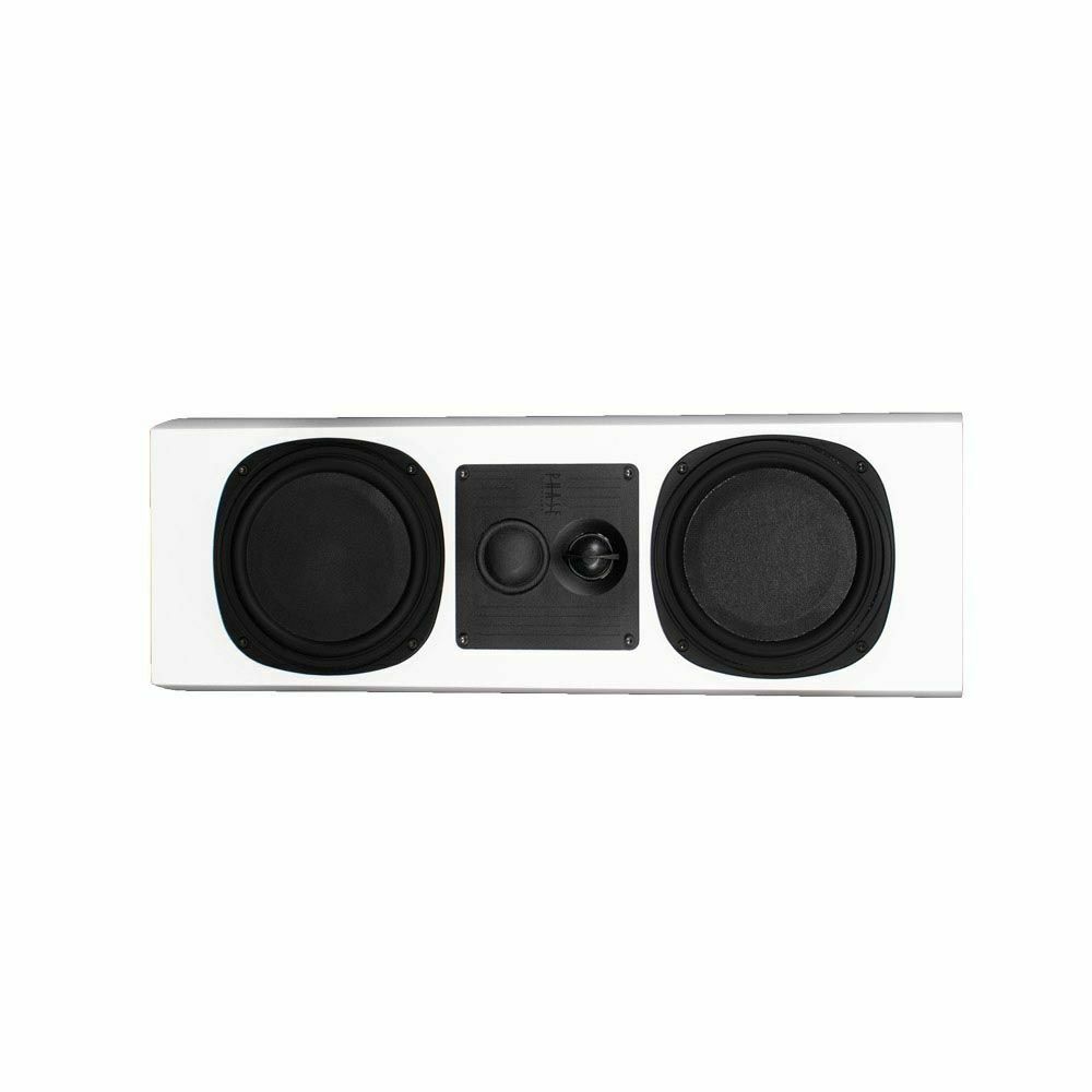 2 x PhaseTech PC3.5 White Center Channel Speaker 250W 4Ohm Home Audio - image 2 of 7