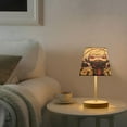 thumbnail image 6 of LED Desk Lamp Beautiful Girl with Mask Table Nightstand Lamps with 3 Color Temperatures for Home Bedroom Living Room Decor 6x11, 6 of 8