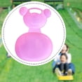 thumbnail image 4 of Trineo de Nieve Resistente con Asas Portátil para Adultos Niños y Niños Pequeños Fabricado en Material PP Adecuado para Fiestas Navideñas Cumpleaños Rosa, 4 of 6