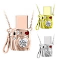 thumbnail image 7 of Mini Camera Locket Necklace Custom Picture Pendant Necklace Memorial Jewelry Gifts for Women Girlfriend Wife Photography Lovers, 7 of 7