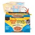 thumbnail image 4 of Meow Mix Simple Servings Wet Cat Food with Real Tuna and Salmon in Sauce, 2.6-Ounce, Pack of 2 (Packaging May Vary), 4 of 10