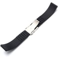 thumbnail image 3 of Silicone Watch Strap Replacement Rubber Watch Band Waterproof Stripe Pattern Watch Bracelet, 3 of 8