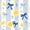 Color 4, variant on Peel and Stick Wallpaper 23.6in x 9.8ft Lemon Blue Ribbon Floral Accents Striped Contact Paper Vinyl Waterproof Self Adhesive Wall Paper for Bedroom Shelf Cabinet Renter Friendly