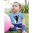 thumbnail image 2 of Boo. Little Ghost Big Shadow T-Shirt Infant -Image by Shutterstock,  6 Months, 2 of 4