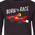 thumbnail image 4 of Inktastic Born to Race- Red Race Car Long Sleeve Youth T-Shirt, 4 of 5